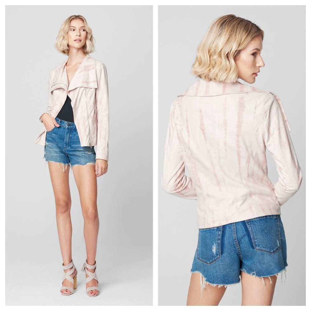 ❌SOLD - BlankNYC Hippie Dippie Light Pink Tie-dye Jacket